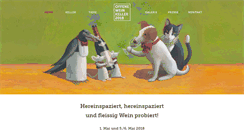 Desktop Screenshot of offeneweinkeller.ch